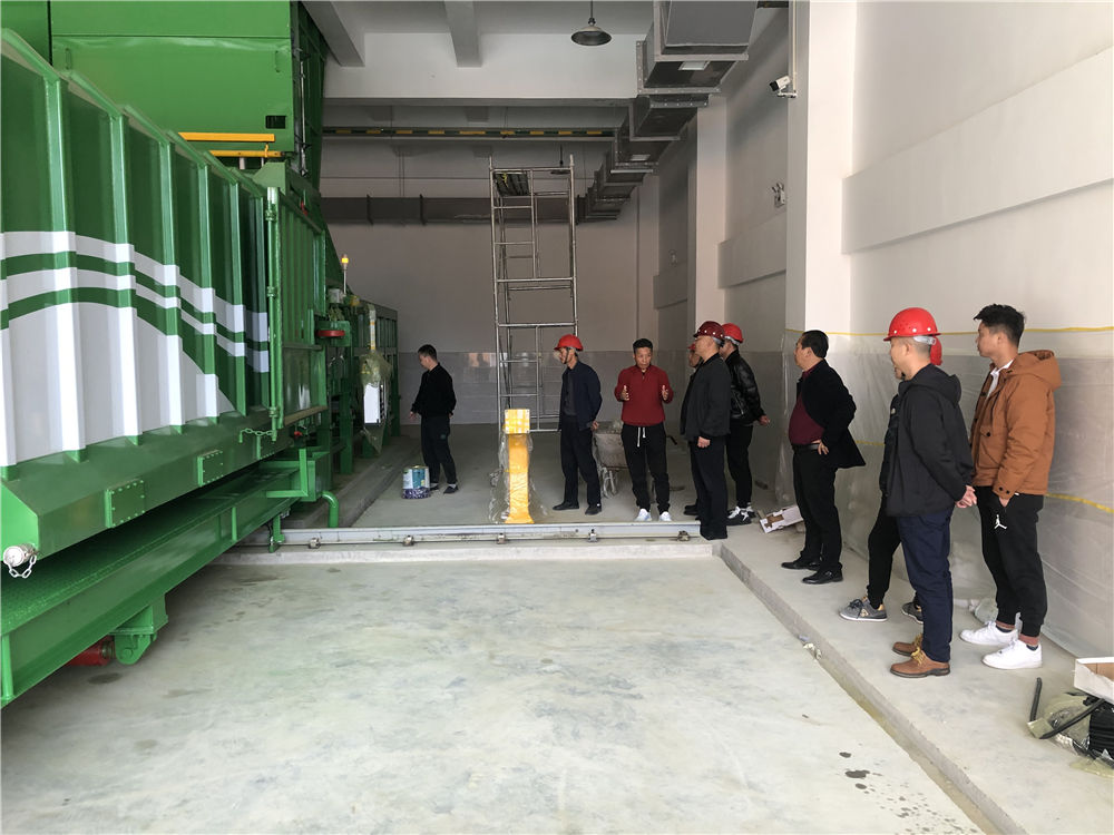 建設(shè)單位對松溪縣垃圾填埋場改擴建及中心轉(zhuǎn)運站環(huán)衛(wèi)設(shè)施建設(shè)項目的機械設(shè)備進(jìn)行初步驗收